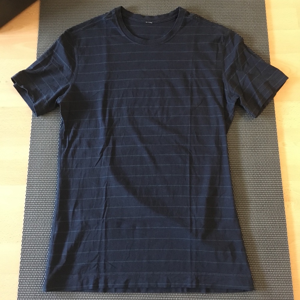Men’s Lululemon 5 Year Tee - Size S - Blue Stripe